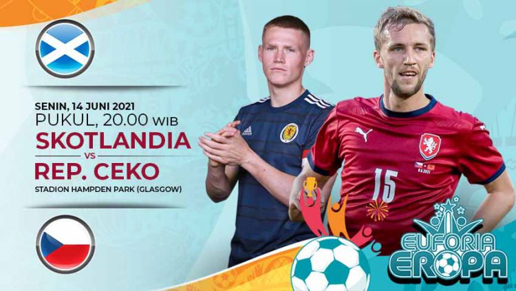 Prediksi Euro 2020 Skotlandia vs Republik Ceko, Duel Tim Kuda Hitam