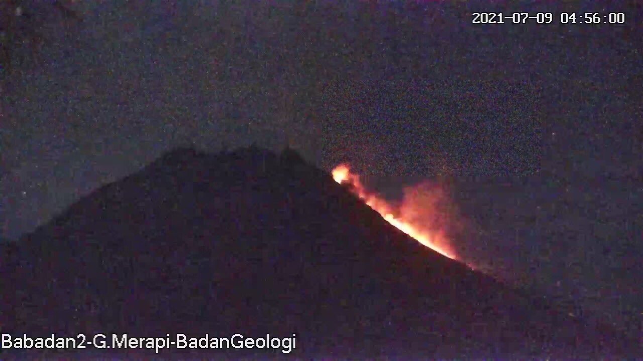 Gunung Merapi Luncurkan Awan Panas Guguran Hingga 1,1 km