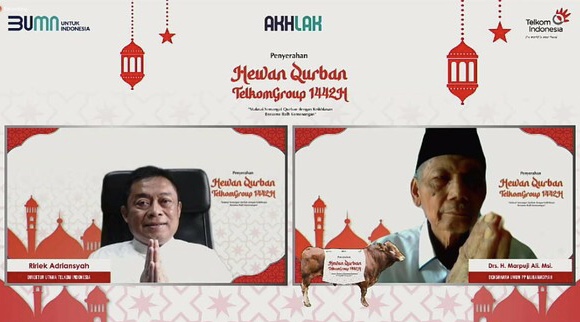 Sambut Idul Adha, TelkomGroup Salurkan 800 Lebih Hewan Kurban di Seluruh Indonesia