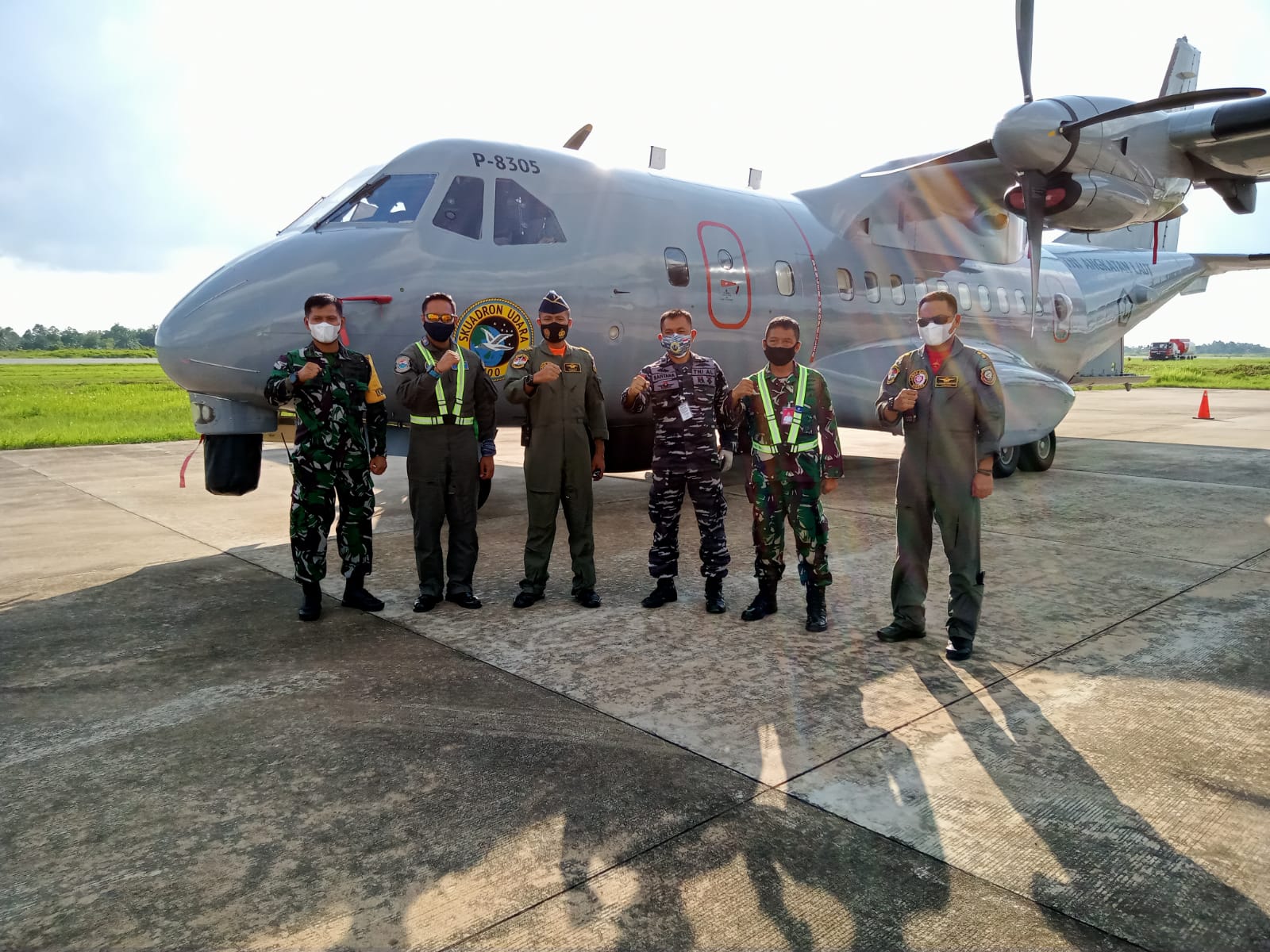 Perkuat Unsur SAR, TNI AL Kerahkan 2 Pesawat Patroli Maritim