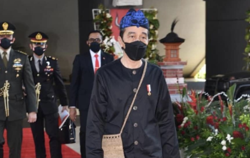 Kenakan Pakaian Adat Baduy saat Sidang Tahunan MPR 2021, Ini Kata Presiden Jokowi