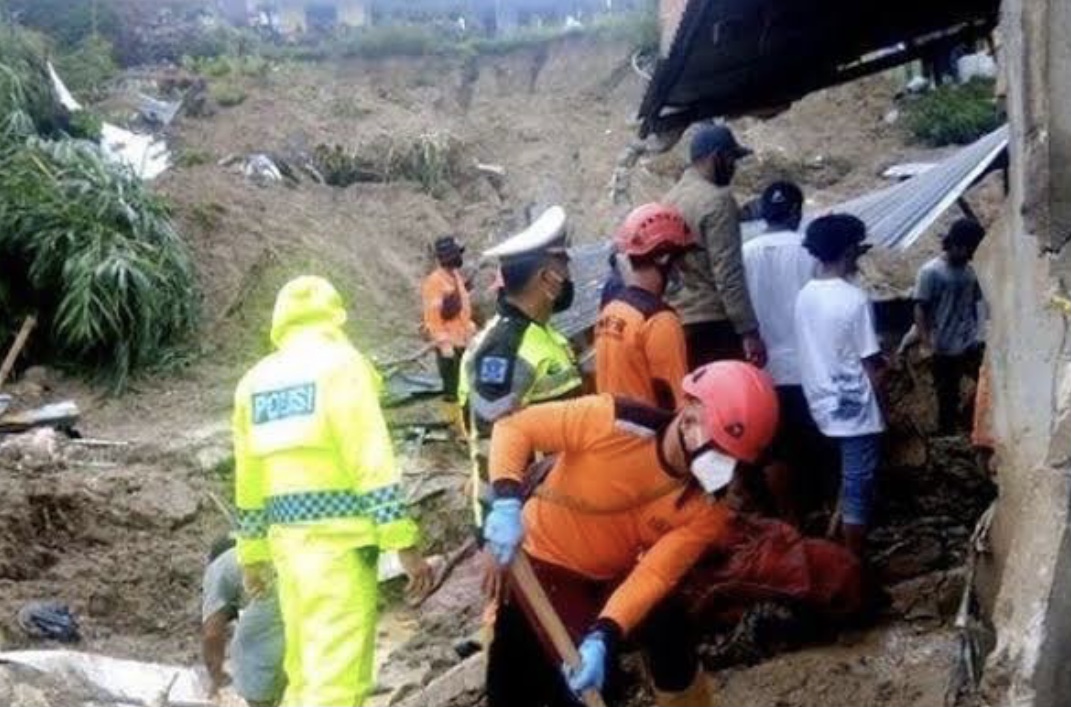 Longsor di Kabanjahe Sumut, 3 Orang Meninggal Dunia dan 2 Orang Hilang