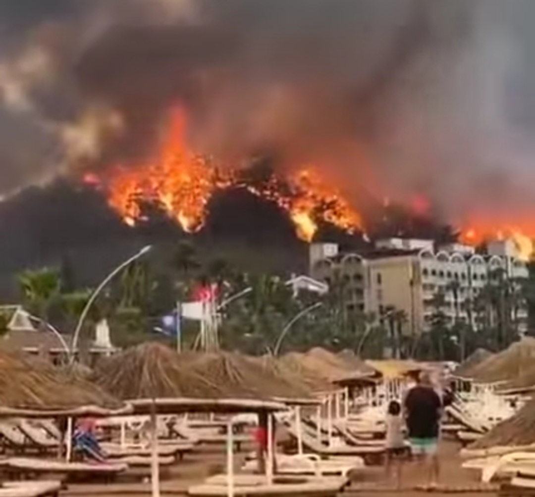 Hutan di Turki Dilanda Kebakaran Hebat, 1.000 WNI Dilaporkan Selamat