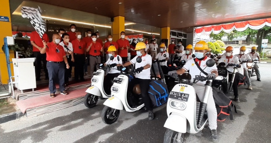 Deklarasi Sumkal Merdeka Daftung, PLN UIW Sumut Nyalakan Listrik 12.168 Pelanggan Baru   