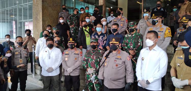 Tinjau PPKM Level 4 di Kota Medan, Wakapolri Ingatkan Jangan Kendor Prokes