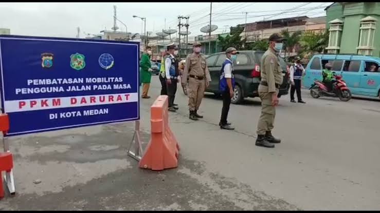 Sempat Ditutup karena PPKM, Hari Ini Sejumlah Ruas Jalan di Medan Dibuka