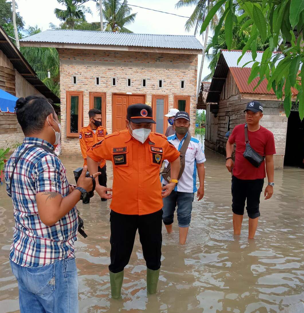 Banjir Batubara Berpotensi Meluas, BPBD Kabupaten Batubara Siaga Penuh