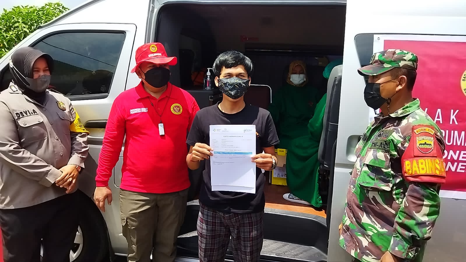 BIN Secara Masif Lakukan Vaksinasi 'Door to Door' di Kota Medan