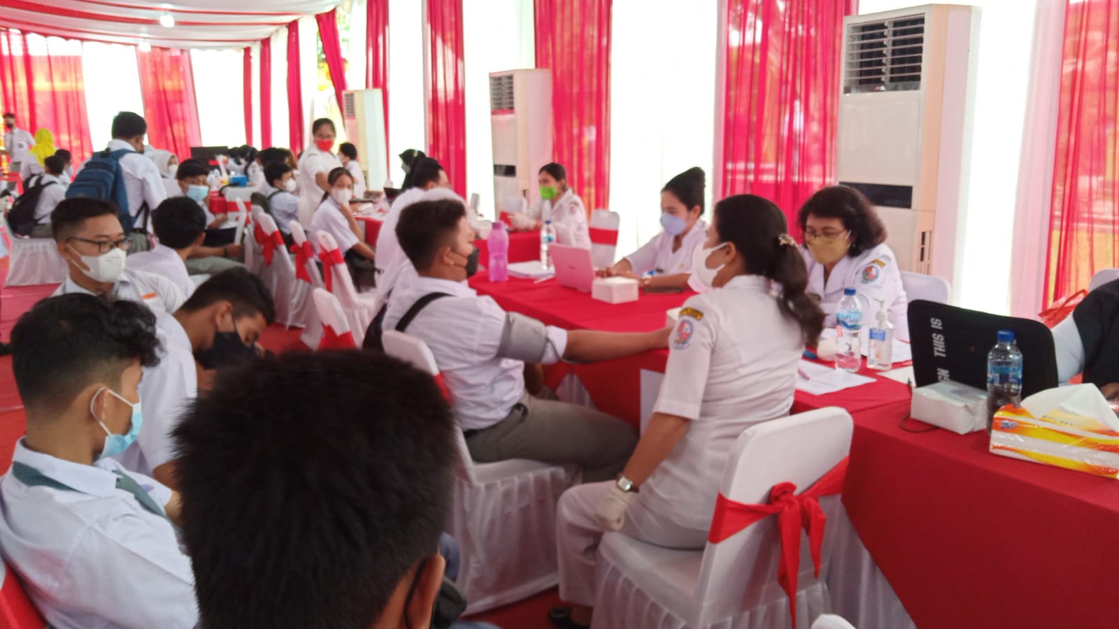 Dukung PTM, BIN Vaksin 4.000 Pelajar SMA di Deliserdang