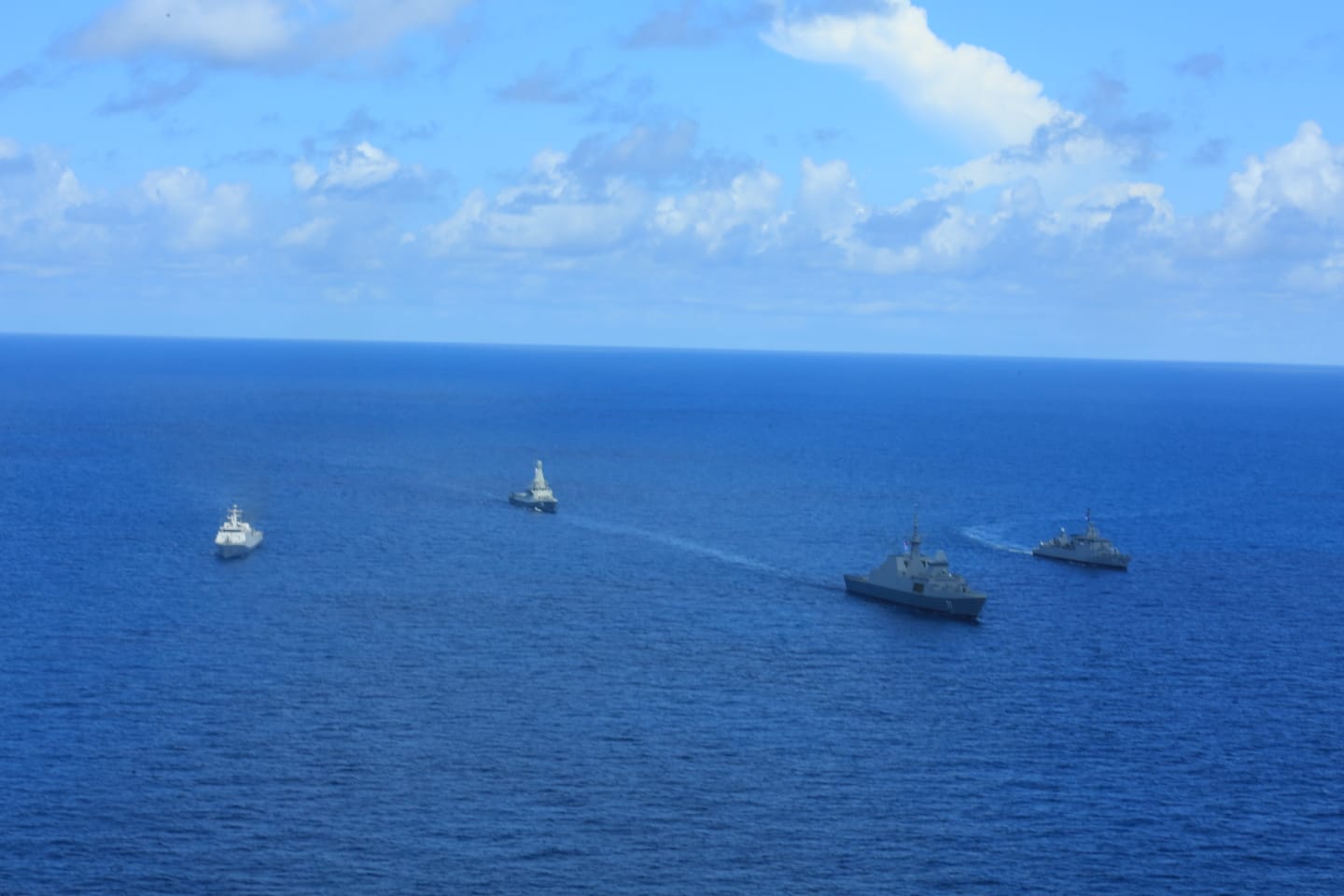 TNI AL dan The Republic of Singapore Navy, Gelar Latihan Perang Bersama di Laut Natuna