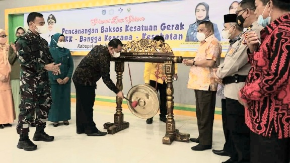 Bupati Resmikan Pencanangan Bakti Sosial 'Bangga Kencana Kesehatan'