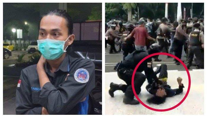 Faiz, Mahasiswa Korban Smackdown Polisi: Saya Sudah Membaik