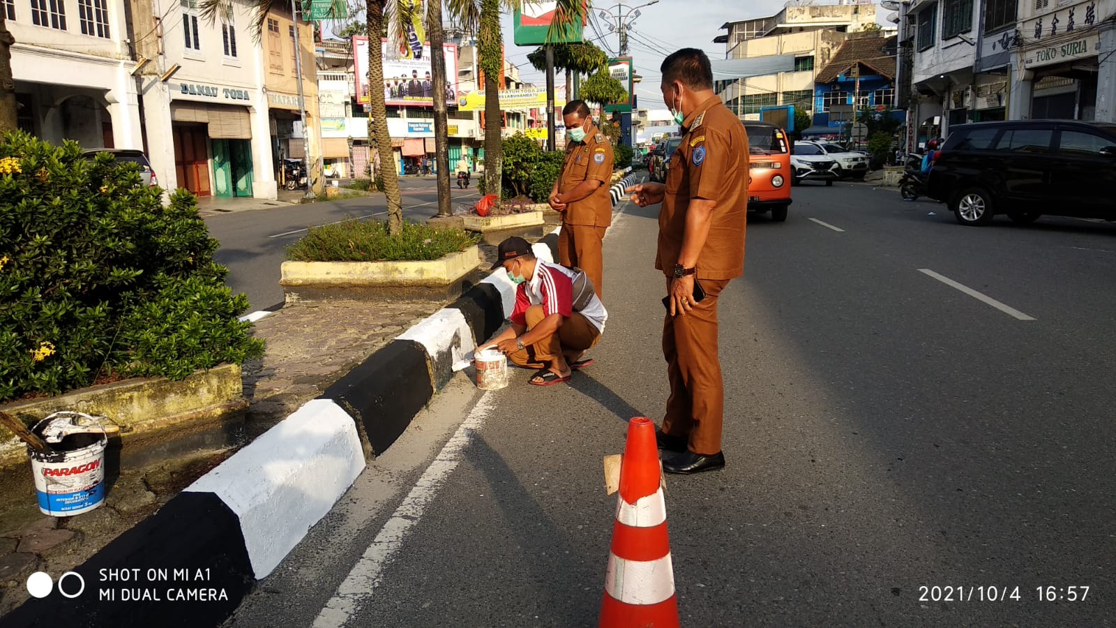 Dukung Program Bupati, Camat Ratu Benahi Rantauprapat Kota