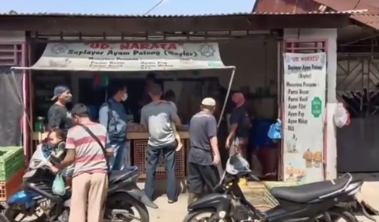 Viral Pungli Pedagang Ayam Potong di Medan, Pelaku Diamankan Polisi