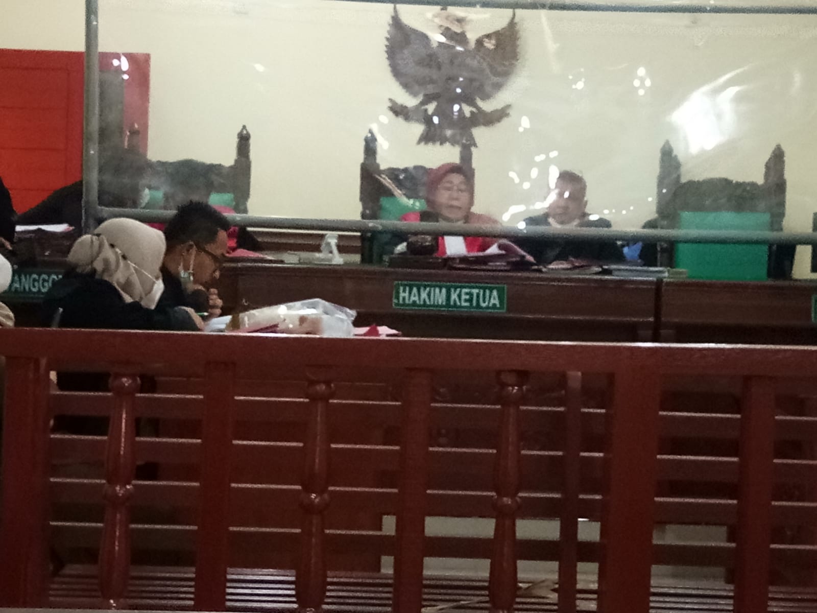 Saksi Tak Hadir, Agenda Sidang ke-III Kasus Judi Kades Tanjung Mulia Ditunda