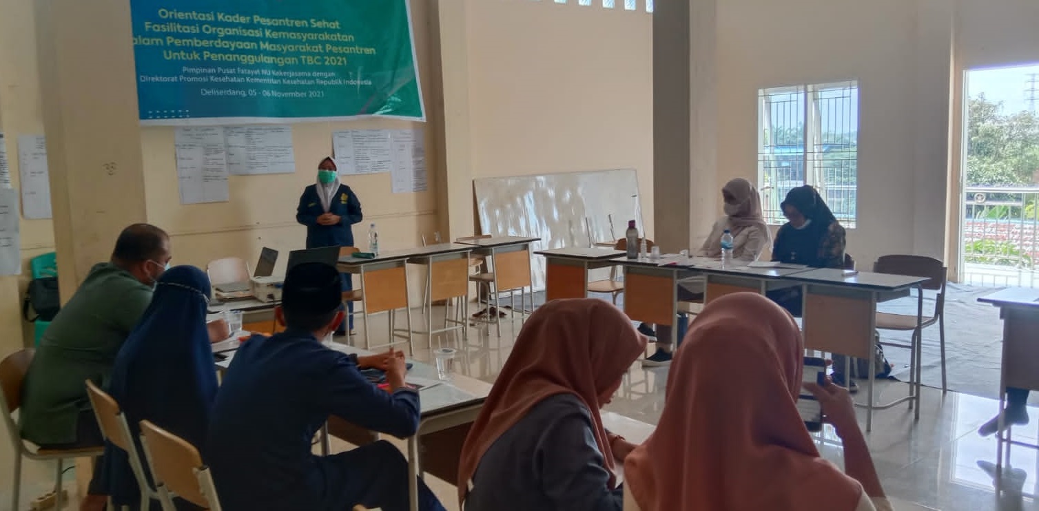 Fatayat NU Deliserdang Dukung Program Penanggulangan TB di Pondok Pesantren