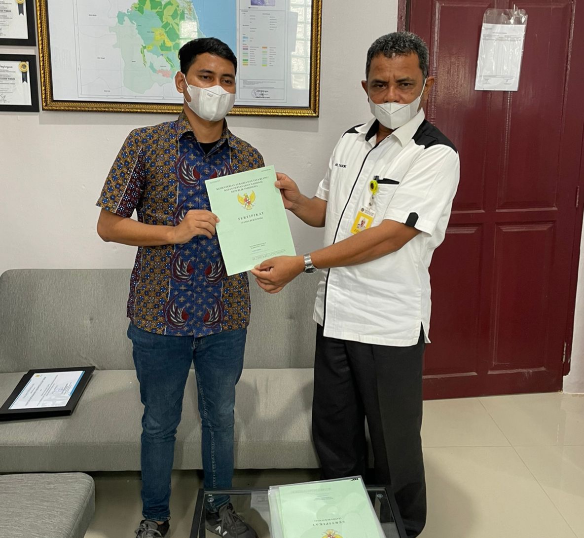 Sinergitas PLN-Kantah Aceh Barat dan Timur, UIP Sumbagut Kembali Terima 86 Sertipikat