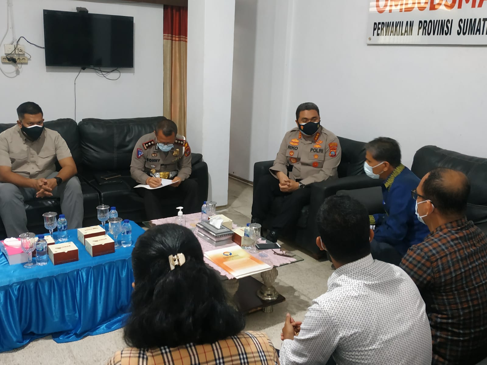 Wujudkan Pelayanan Publik Prima, Kapolrestabes Medan Koordinasi dengan Ombudsman Sumut