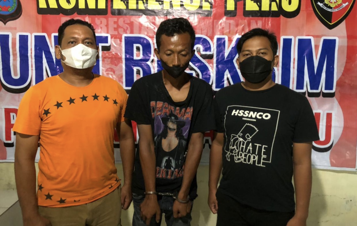 Resahkan Pengendara, Pedagang Air Mineral di Medan Diamankan Polisi