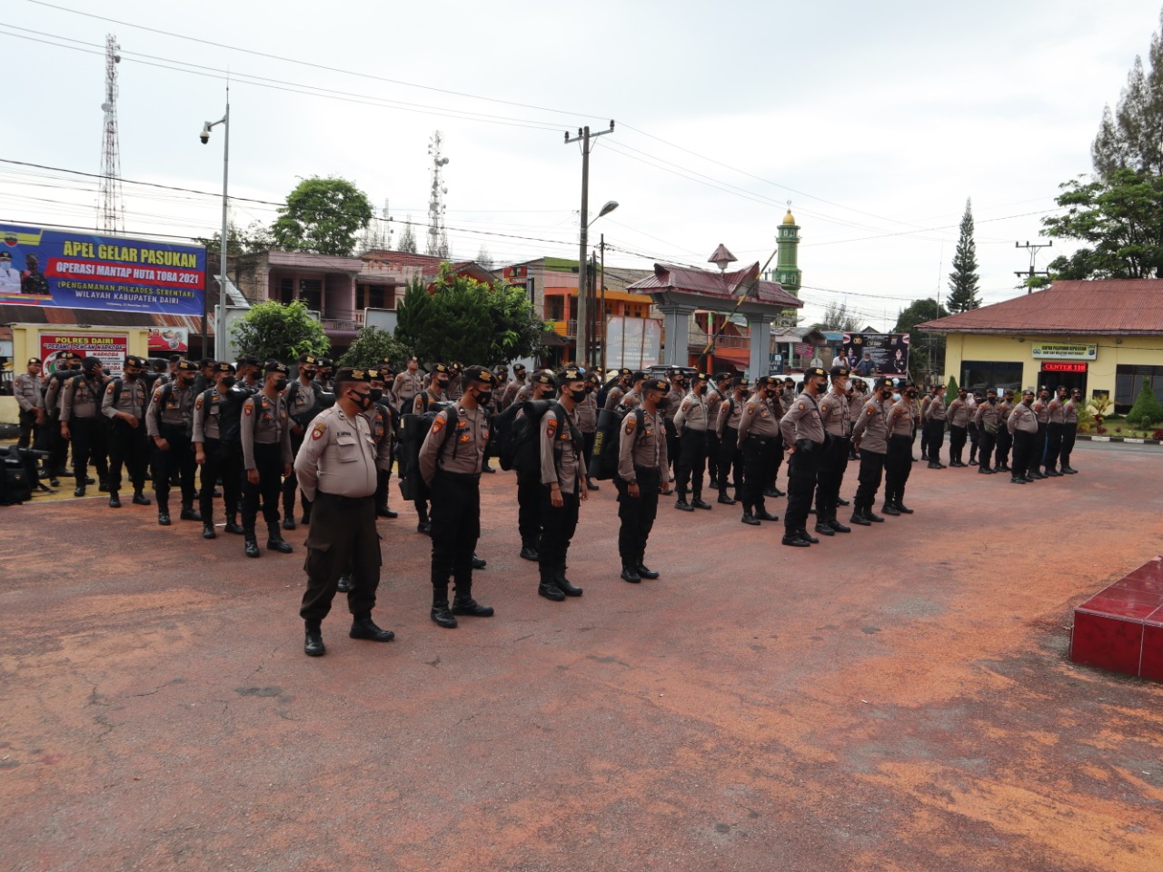 Amankan Pilkades di 106 Desa, Polres Dairi Siagakan 675 Personel