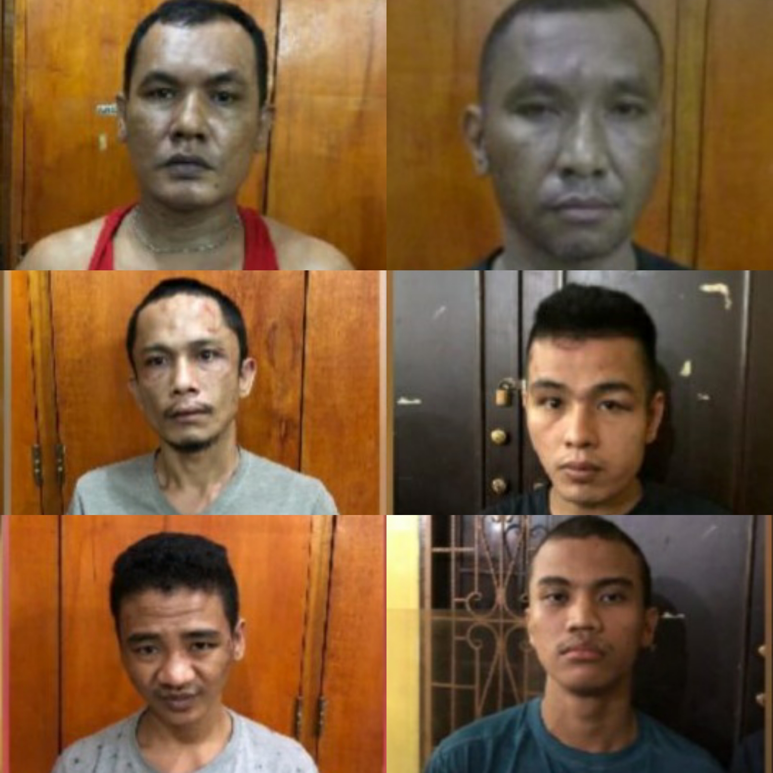 Polrestabes Medan Rilis Identitas 6 Pelaku Terduga Penganiaya Tahanan Hingga Tewas