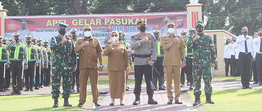 Polres Labuhanbatu Gelar Operasi Zebra Toba 2021