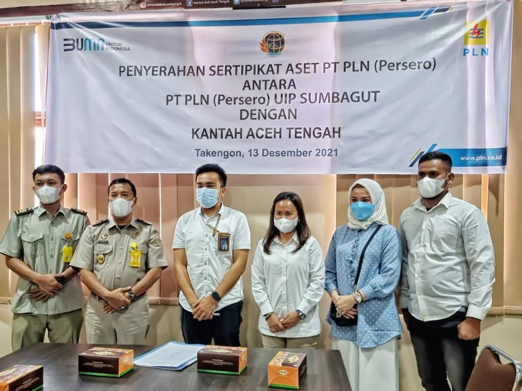 Tuntaskan 21 Sertipikat, PLN Sukses Amankan Seluruh Aset PLTA Peusangan