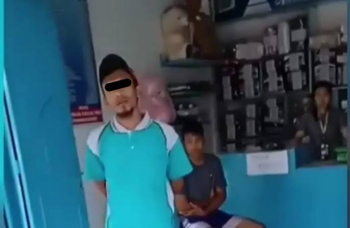 Polisi Amankan 2 Pria yang Lempari Telur-Oli dan  Palak Pemilik Laundry di Medan