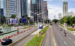 Pasca Tahun Baru, Jalan di Jakarta Terpantau Lengang