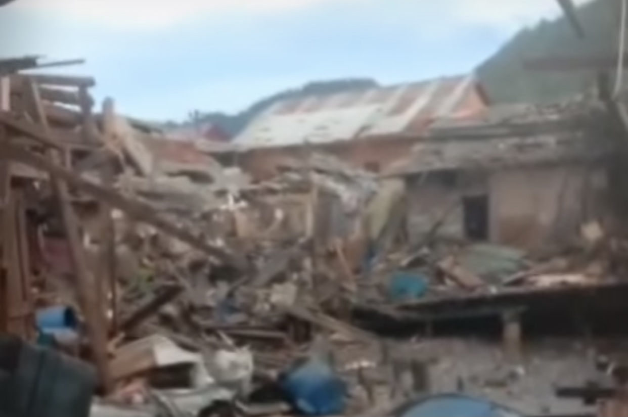 Ledakan Keras di Sibolga, Sejumlah Rumah Hancur Porak Poranda