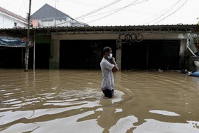 Banjir Rendam Kabupaten Cirebon, 155 Warga Mengungsi