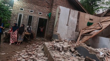 Rumah Rusak di Pandeglang Akibat Gempa Banten Bertambah Jadi 738