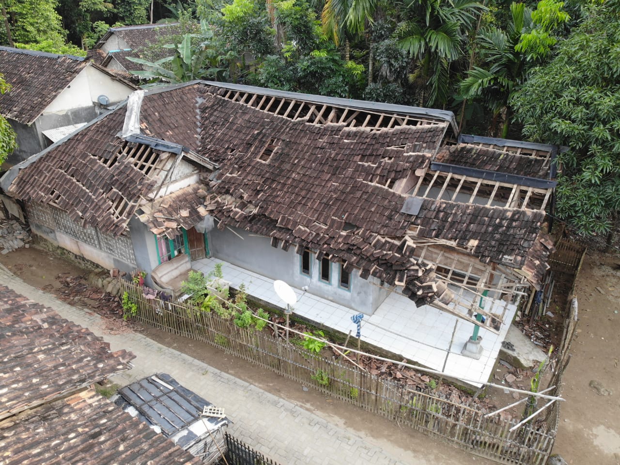 Sebanyak 1.378 Rumah Terdampak Gempa Bumi M 6,6 Banten