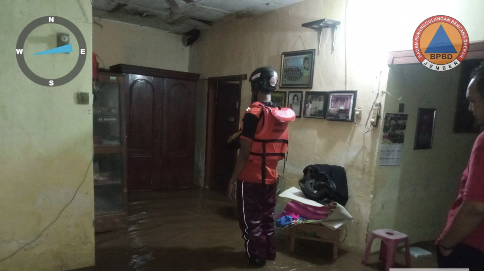 Hujan Lebat di Jember, 45 Rumah Warga di Tiga Desa Terendam Banjir