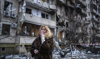 Rusia Serang Ukraina, Jalanan Kota Kiev Jadi Medan Tempur