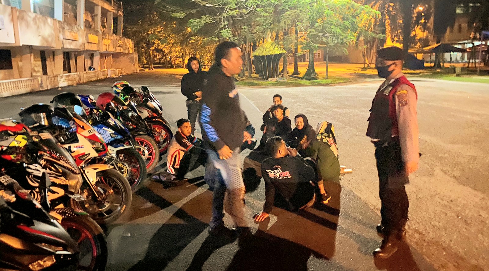 Antisipasi Gangguan Kamtibmas, Sabhara Polresta DS Gelar 'Patroli Blue Light'