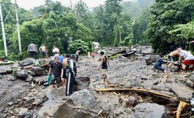 Banjir Bandang di Sitaro Sulut Landa Dua Kecamatan, 281 Jiwa Mengungsi