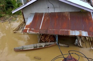 Banjir di Kabupaten Kapuas Hulu, Sejumlah Desa Terdampak