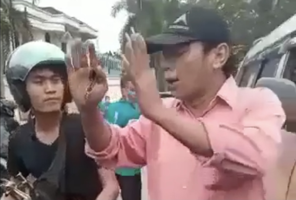 Viral Sopir Angkot Tabrak Ojol di Medan, Polisi Buru Pelaku