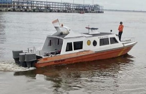 Kapal Pengangkut Sagu Terbakar di Kepulauan Meranti, 2 ABK Hilang