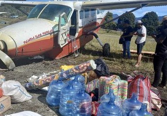 Ban Pecah Saat Mendarat, Pesawat Pilatus Tergelincir di Papua