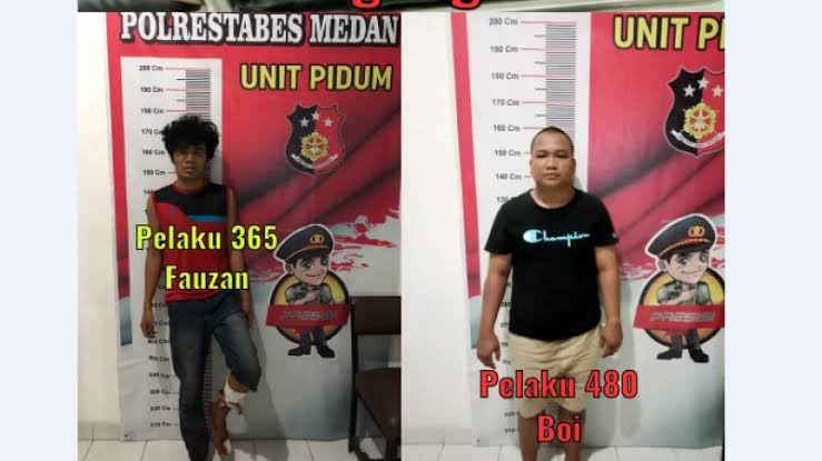 Polisi Tembak Mati Pelaku Jambret Tas Wanita di Medan