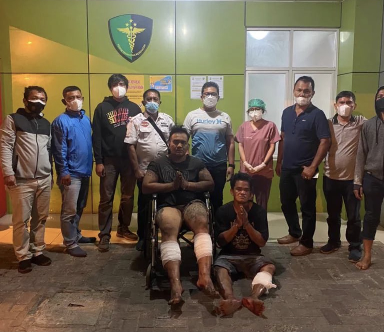 Polsek Medan Area Tembak 2 Residivis Pencuri Pagar Besi