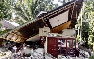 Sejumlah Rumah Rusak Pasca Gempa di Pasaman Barat