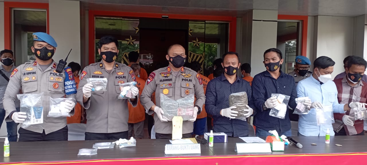 21 Hari Ops Antik Toba 2022, Polres Labuhanbatu Ringkus 103 Tersangka