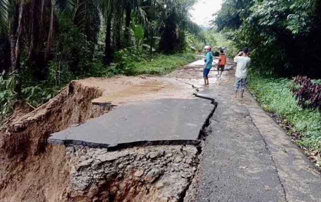 Longsor Terjadi di 11 Titik di Pasaman Barat, Jalur Simpang Empat-Talu Terputus