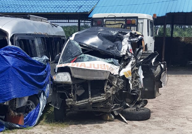Kecelakaan Ambulans dan Truk di Batubara, Satu Orang Meninggal Dunia