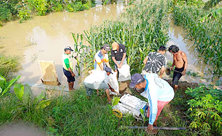 Sering Kebanjiran, Warga Desa Cinta Damai Minta Pemkab Deliserdang Perbaiki Pintu Air
