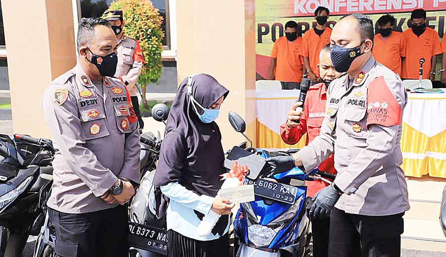 13 Barang Bukti Diamankan, Polres Lhokseumawe Berhasil Ungkap Kasus Curanmor