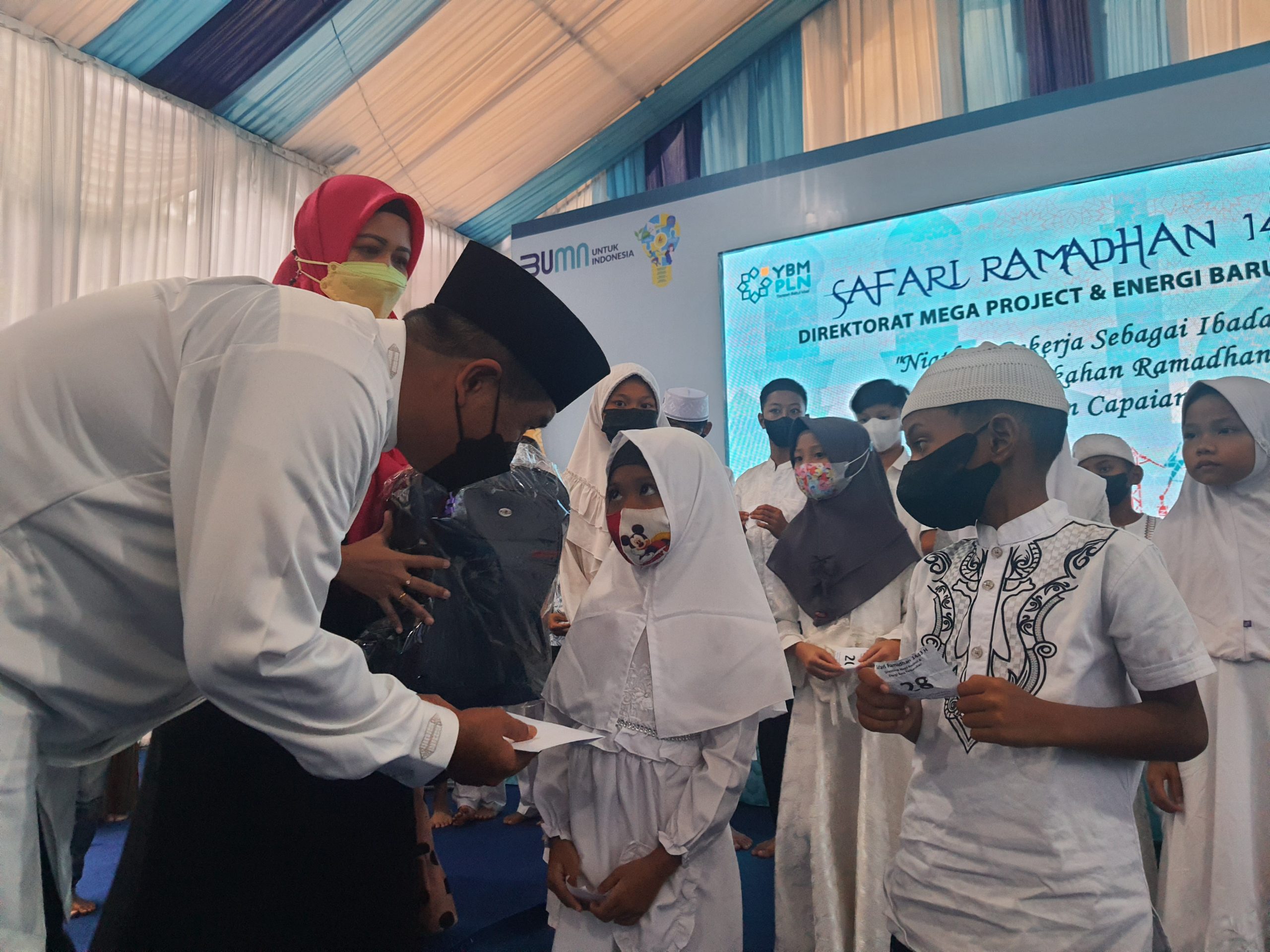 Safari Ramadan 1443 H, Direktorat Mega Project dan EBT Apresiasi Kinerja PLN UIP Sumbagut